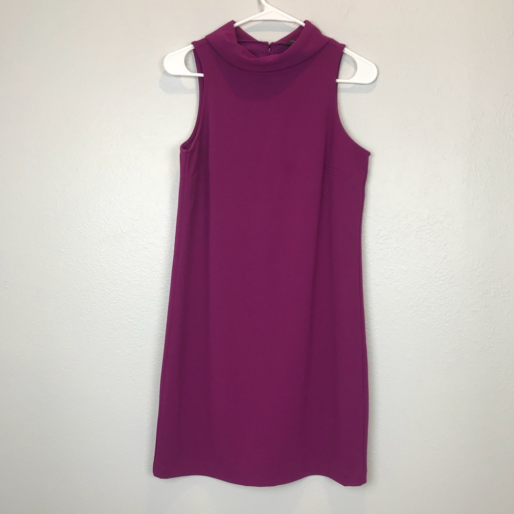 Banana Republic Shift Fuchsia Dress